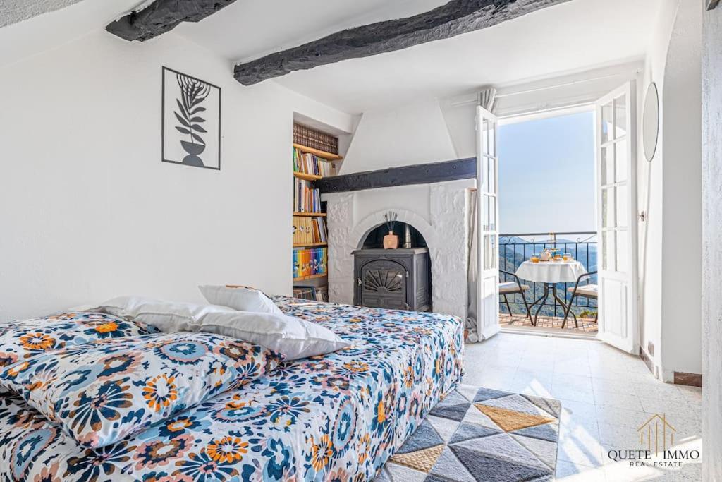 Havre De Paix Et Vue Exceptionnelle Proche Monaco Villa Peille ภายนอก รูปภาพ